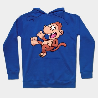 Crazy Laughing Monkey Hoodie